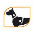 Imagen de Arnés Para Perro FERPLAST Nikita P Fashion Azul Claro - Talle XS