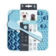 Imagen de Comedero Alfombra M-PETS Para Lamer Con Ventosas Talle M - Azul
