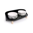 Imagen de Comedero M-PETS Doble Plato Altitud Urban Style