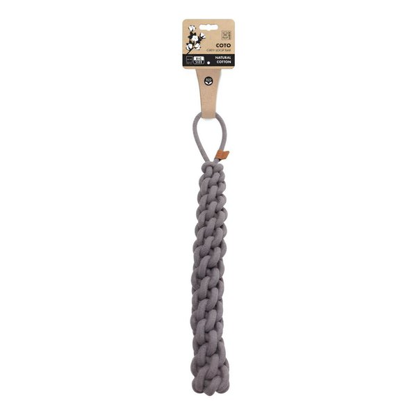 Imagen de Juguete Para Perro MPETS Cuerda Coto Loop Bar Gris - 67 cm