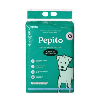 Imagen de Pañales PEPITO Carbón Activado 60 x 55 cm - 28 Unidades