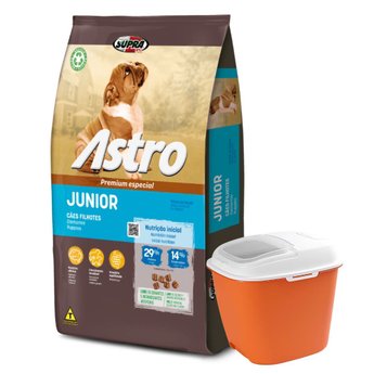 Imagen de Alimento ASTRO Perro Junior Cachorro 14 kg + Regalo