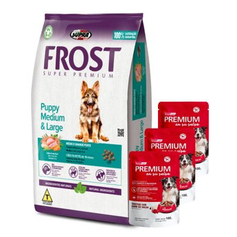 Imagen de Alimento FROST Perro Cachorro Raza Grande 15 + 2 kg + Regalo