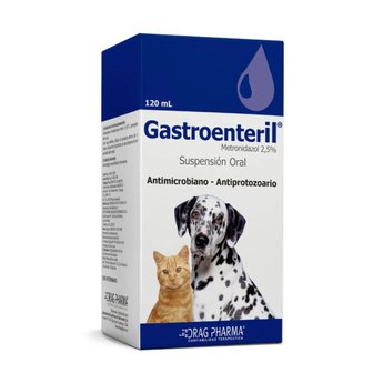 Imagen de Antimicrobiano y Antiprotozoario GASTROENTERIL Solución Oral 120 ml