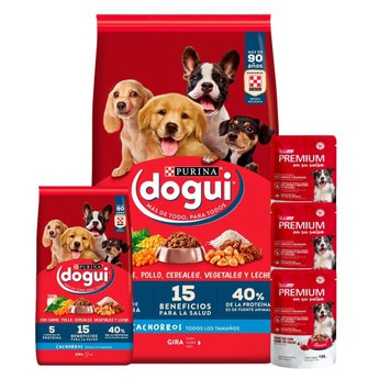 Imagen de Alimento DOGUI Perro Cachorro Todas Las Razas 21 + 3 Kg + Regalo