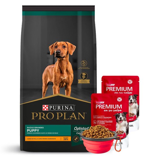 Imagen de Alimento PROPLAN Perro Cachorro Raza Grande 15 kg + Regalo