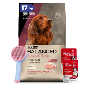 Imagen de Alimento VITALCAN Perro BALANCED Adulto Cerdo 15 + 2 kg + Regalo