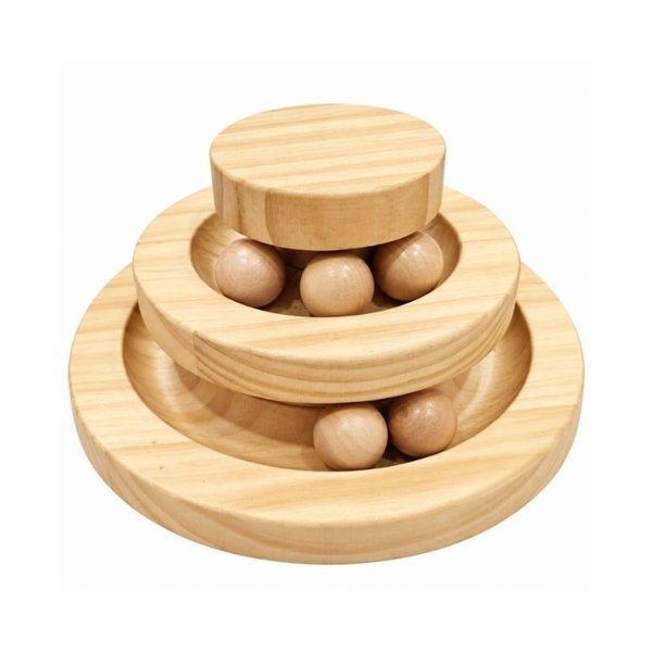 Imagen de Juguete Para Gato Interactivo Madera