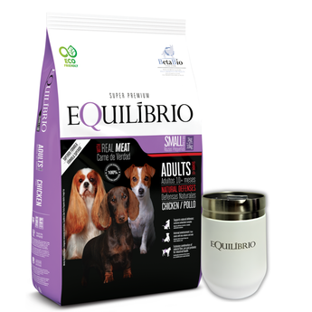Imagen de Alimento EQUILIBRIO Perro Adulto Raza Pequeña 7,5 kg + Regalo