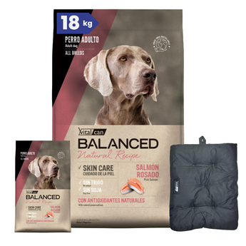 Imagen de Alimento VITALCAN Perro BALANCED Adulto Salmón 15 + 3 Kg + Regalo