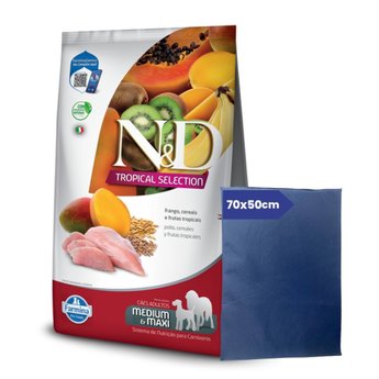 Imagen de Alimento NYD Tropical Perro Adulto Raza Mediana y Grande Pollo 10 Kg + Regalo
