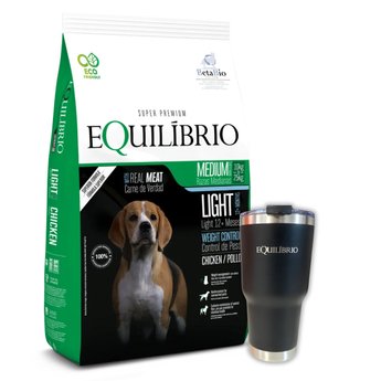 Imagen de Alimento EQUILIBRIO Perro Adulto Sabor Carne Todas las Razas 15 + 3 kg + Regalo - Combo 4