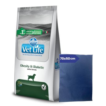 Imagen de Alimento VET LIFE Perro Obesity y Diabetic 10 kg + Regalo