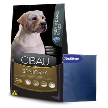 Imagen de Alimento CIBAU Perro Senior +6 años 12 kg + Regalo