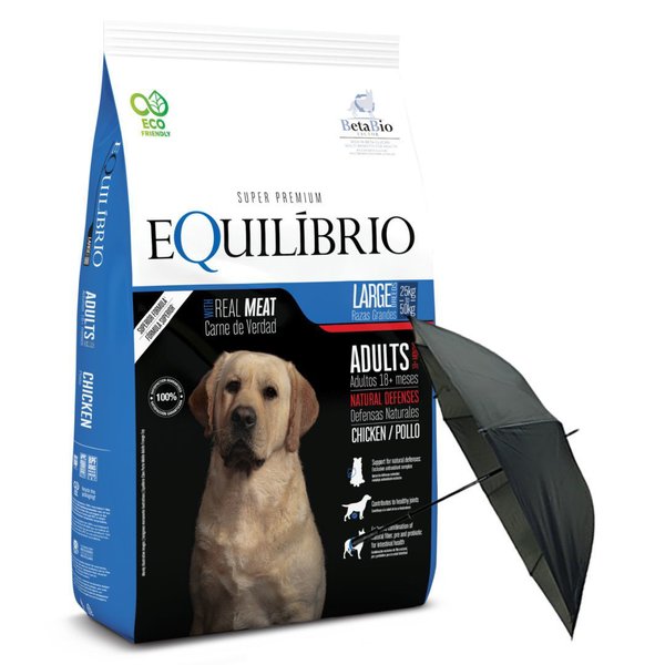 Alimento EQUILIBRIO Perro Adulto Raza Grande 15 kg + Regalo - Espacio ...
