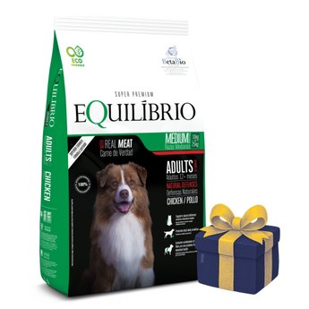 Imagen de Alimento EQUILIBRIO Perro Adulto Raza Mediana 15 + 3 kg + Regalo