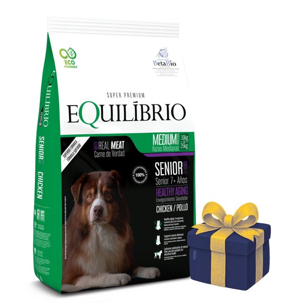Imagen de Alimento EQUILIBRIO Perro Mature Senior 15 kg + Regalo