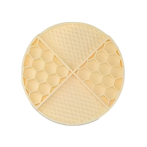 Imagen de Alfombra Para Lamer PEPITO Silicona Crema