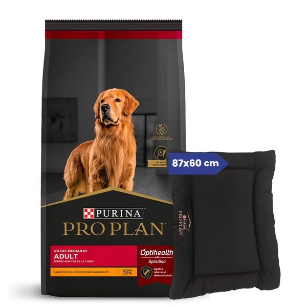 Imagen de Alimento PROPLAN Perro Adulto Raza Mediana 15 kg + Regalo