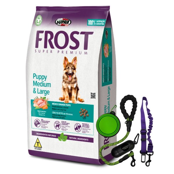 Imagen de Alimento FROST Perro Cachorro Raza Grande 15 + 2 kg + Regalo