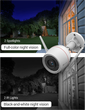 Imagen de CAMARA EZVIZ EXTERIOR H3C 4MP COLOR