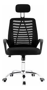 Imagen de SILLA OFICINA MESH CON APOYACABEZAS