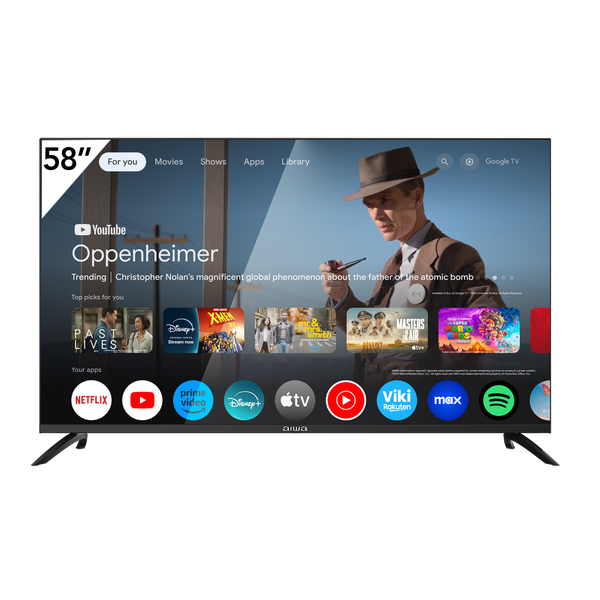 Imagen de TELEVISOR SMART AIWA 58" LED 4K UHD
