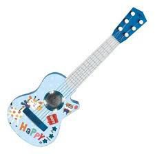 Imagen de GUITARRA INFANTIL NEFENG CELESTE/ROSADA