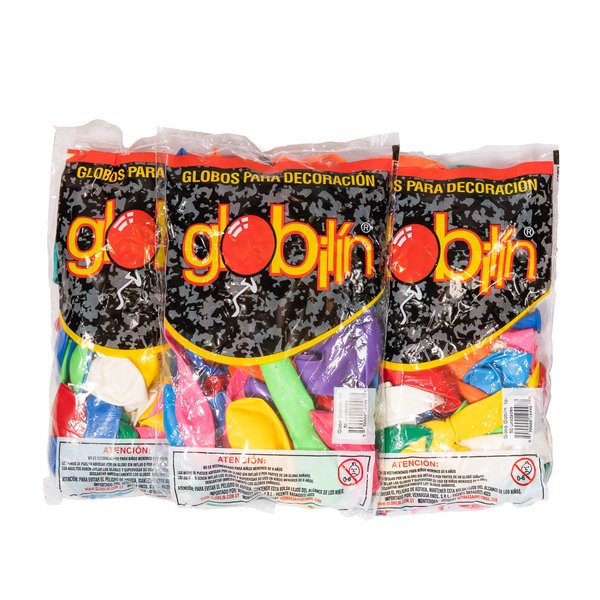 Imagen de GLOBOS SURTIDOS DE COLORES X50
