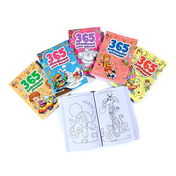 Imagen de LIBRO PARA COLOREAR 365 ACTIVIDADES