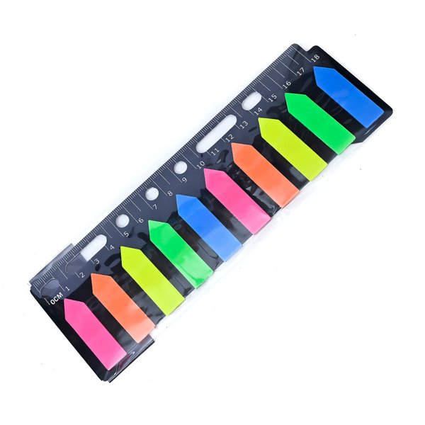 Imagen de NOTA ADHESIVA CON FORMA DE FLECHA X10 COLORES