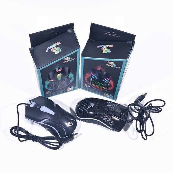 Imagen de MOUSE GAMER CON LUZ MULTICOLOR