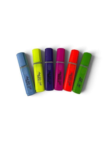 Imagen de MARCADOR RESALTADOR FLUO  TRABI  AMARILLO
