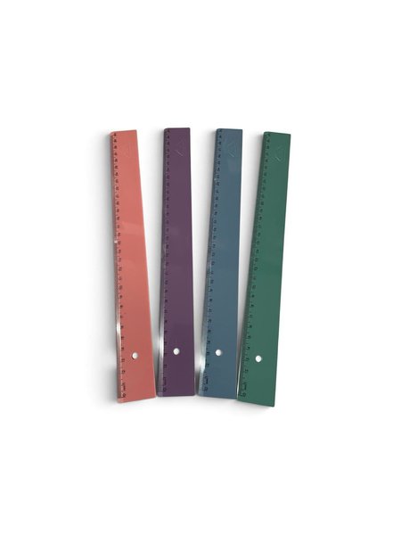Imagen de REGLA DE 30 CMS COLORES PASTEL ACRIMET CELESTE