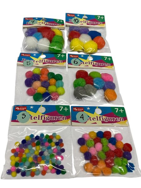 Imagen de SET POMPONES ART & KRAFT
