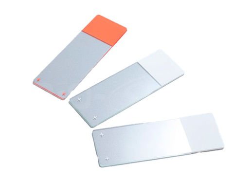 Imagen de Portaobjeto 76x26 mm 1,0 mm Borde Rdo. Color Frosted 50 un