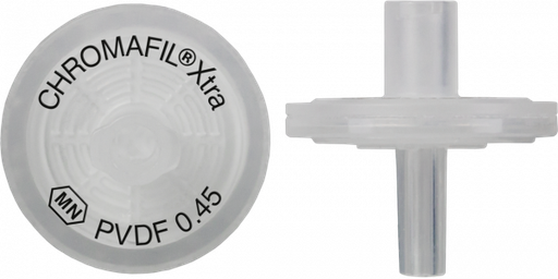 Imagen de Pack de 100 Filtros para Jeringas Chromafil PVDF 0,45um D 13mm SP
