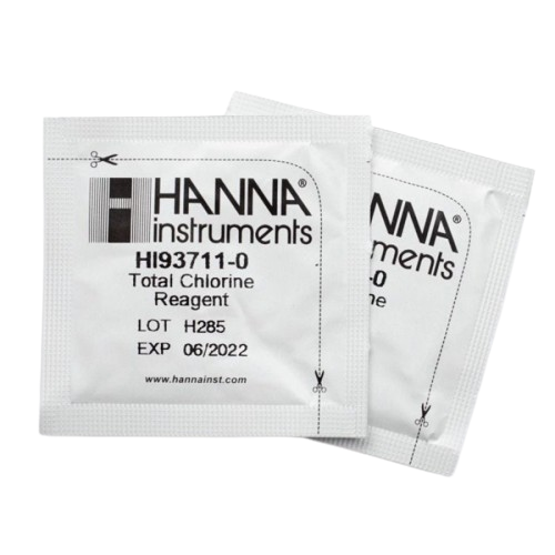 Imagen de Reactivo Cloro Total DPD 0.00 a 5.00 mg/l para HI711 Hanna (x100)