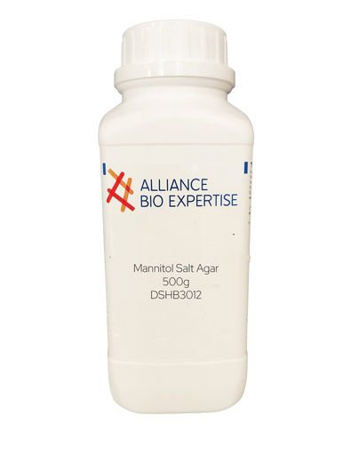 Imagen de MSA Mannitol Salt Agar 500g ABE