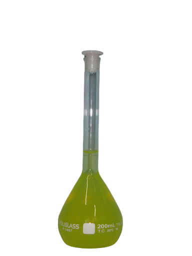 Imagen de Pack de 3 Matraces Aforados con Tapa 50ml Tolerancia 0,06 Clase "A"