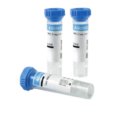 Imagen de Paquete de 100 Tubos con Citrato 3 Na 1ml 55x12 JP Selecta