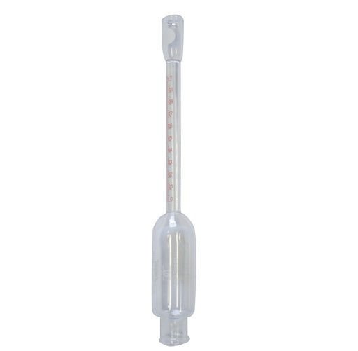 Imagen de Butirómetro para Leche Descremada 0-4% sin Tapón Funke-Gerber