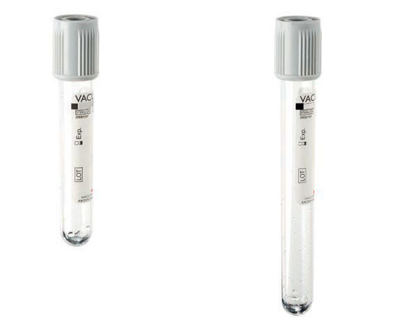 Imagen de Tubos Vacutest 13x75mm 2ml KF + Na2 EDTA Kima SAS
