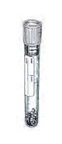 Imagen de Pack de 100 Tubos Sierosep 4.5ml 13x75 Tapa Blanca Kima SAS