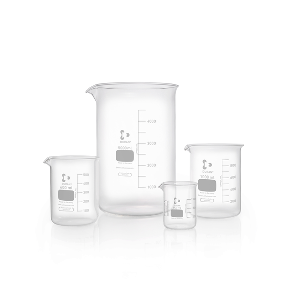 Imagen de Vaso de Bohemia Graduado con Pico 1000ml Duran