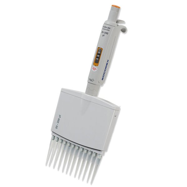 Imagen de Micropipeta Digital 12 Canales 20-200ul Socorex