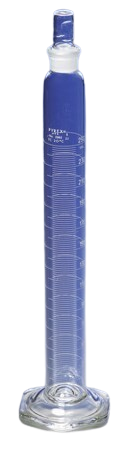 Imagen de Probeta Graduada con Tapón y Cuello Esmerilado 100ml Pyrex