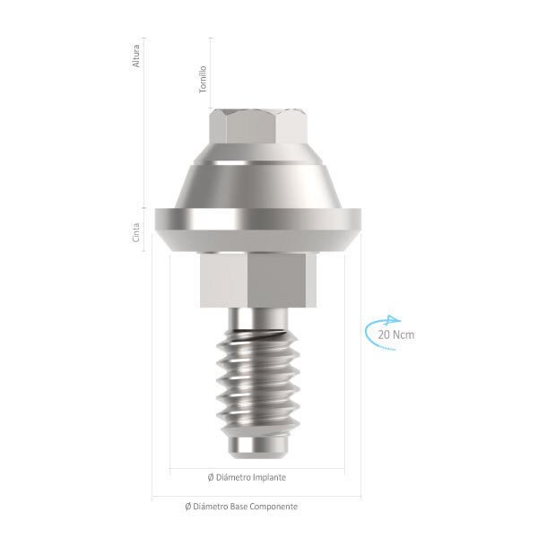 Imagen de MINI CONICO ESTETICO HI 3.5X3