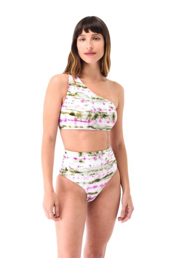Imagen de New York - Bikini un Hombro Esponja Batik