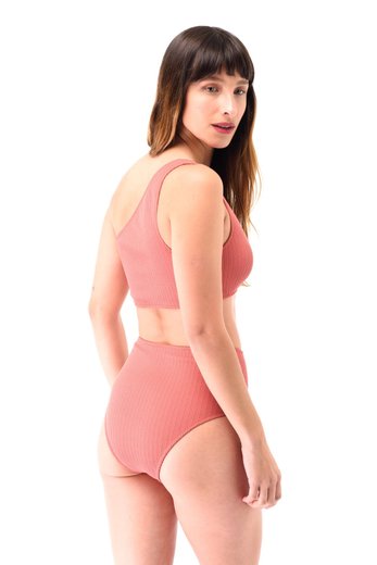 Imagen de New York - Bikini un Hombro Esponja Liso